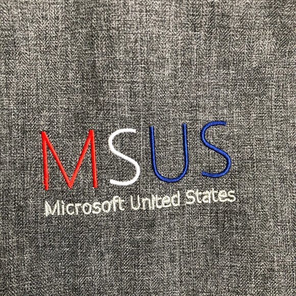 Microsoft MSUS Employee Jacket Coat Windbreaker - Picture 6 of 7